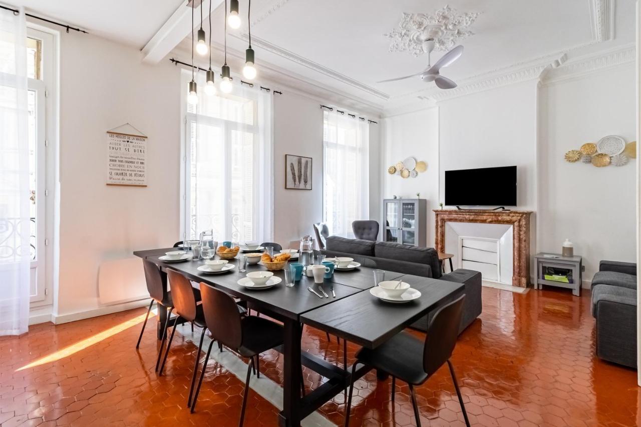 Le Priviliane - Bel Et Grand Appartement Idealement Situe Марсель Екстер'єр фото